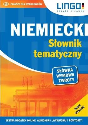Okładka książki Niemiecki. Słownik tematyczny. Książka + MP3
