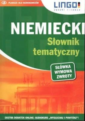 Niemiecki. Słownik tematyczny. Autor:   Praca zbiorowa. SmakLiter.pl Okładka książki Niemiecki. Słownik tematyczny