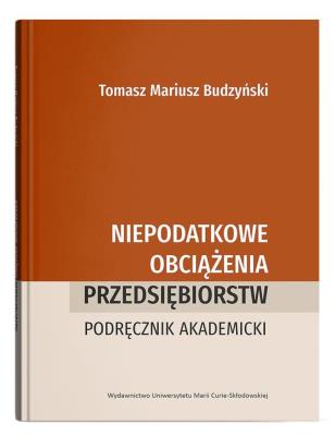 Okładka książki Niepodatkowe obciążenia przedsiębiorstw