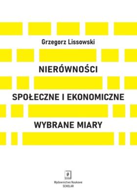Okładka książki Nierówności społeczne i ekonomiczne