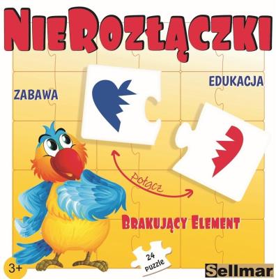 Nierozłączki - Brakujący element ABINO. Wydawca: ABINO. SmakLiter.pl Opakowanie Nierozłączki - Brakujący element ABINO