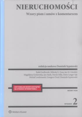 Okładka książki Nieruchomości. Wzory pism i umów z komentarzem