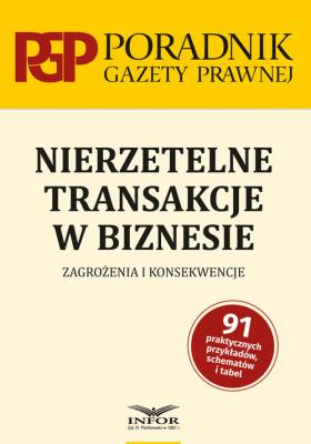 Nierzetelne transakcje w biznesie. Autor: Radosław Borowski, Marcin Kopczyk. SmakLiter.pl Okładka książki Nierzetelne transakcje w biznesie