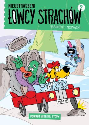 Okładka książki Nieustraszeni Łowcy Strachów 2 Powrót Wielkiej Stopy