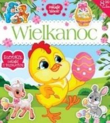 Nklejki iskierki Wielkanoc. Autor:   Praca zbiorowa. SmakLiter.pl Okładka książki Nklejki iskierki Wielkanoc