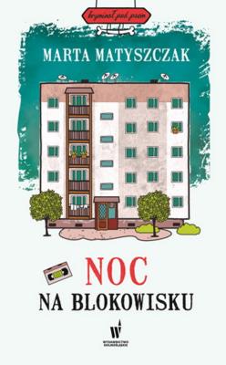 Noc na blokowisku. Autor: Marta Matyszczak. SmakLiter.pl Okładka książki Noc na blokowisku