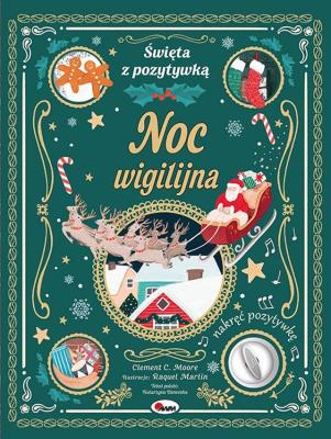 Noc wigilijna. Święta z pozytywką. Autor: Vanevska Katarzyna. SmakLiter.pl Okładka książki Noc wigilijna. Święta z pozytywką