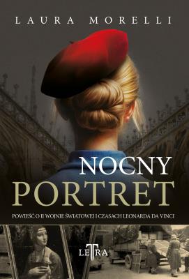 Nocny portret. Autor: Laura Morelli. SmakLiter.pl Okładka książki Nocny portret