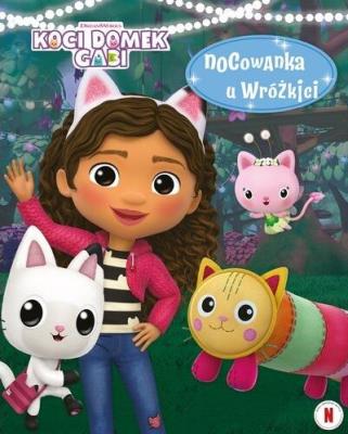 Okładka książki Nocowanka u Wróżkici. Koci Domek Gabi