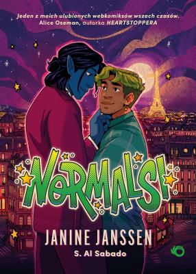 Normalsi. Autor: Janine Janssen, S. Al Sabado. SmakLiter.pl Okładka książki Normalsi