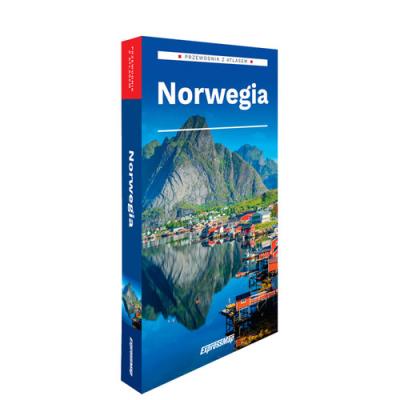 Norwegia 2w1 przewodnik + atlas. Autor: Duda Tomasz. SmakLiter.pl Okładka książki Norwegia 2w1 przewodnik + atlas