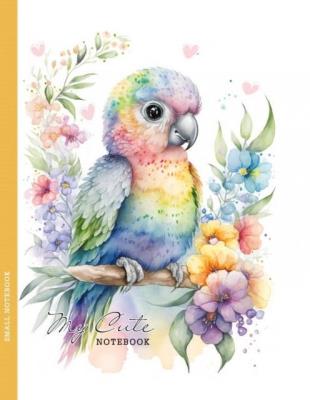 Opakowanie Notatnik 128x165/48K kratka papuga FRESH