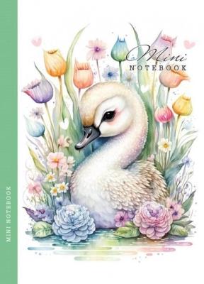 Opakowanie Notatnik 128x165/64K kratka łabędź FRESH