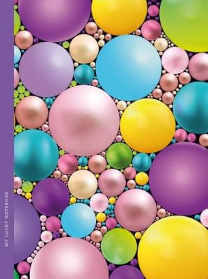 Opakowanie Notatnik 145x197/64K kratka kolorowe piłki FRESH