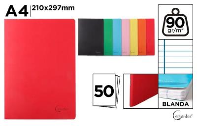 Opakowanie Notatnik A4/50 linia MIX