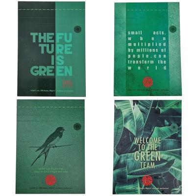 Opakowanie Notatnik A5/100K kratka Flexi Think Green (10szt)