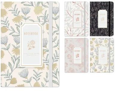 Opakowanie Notatnik A5/96K kratka na gumkę MIX