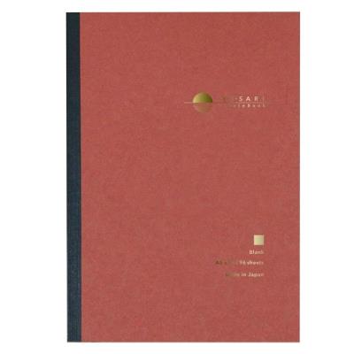 Opakowanie Notatnik A5 czyste białe strony Yu-Sari czerwony
