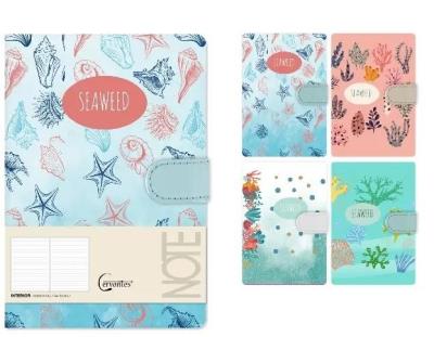 Opakowanie Notatnik A5 linia 144 strony na magnes MIX