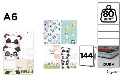 Opakowanie Notatnik A6/144K MIX