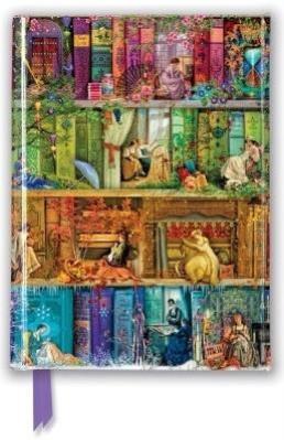 Opakowanie Notatnik A6 linia TW Półki z książkami ''Podróż...