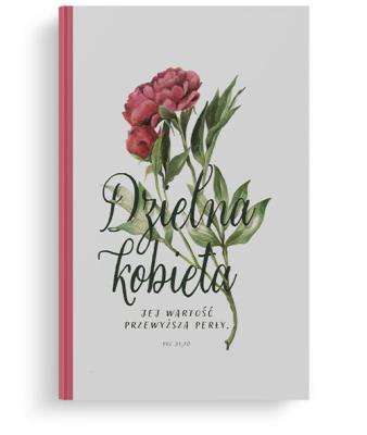 Notatnik Lux - Dzielna kobieta - kwiat. Wydawca: Szaron. SmakLiter.pl Opakowanie Notatnik Lux - Dzielna kobieta - kwiat