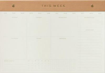 Opakowanie Notatnik na biurko Camel - This Week