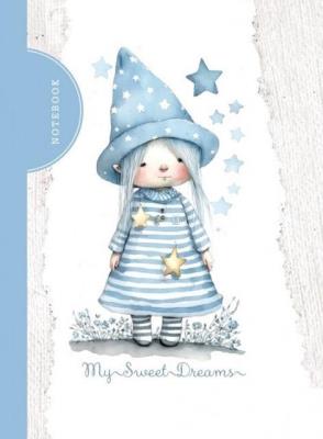 Opakowanie Notatnik ozdobny 105x148/48K kratka TW Wróżka