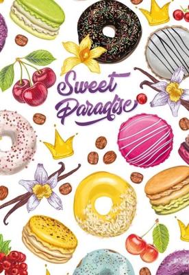Opakowanie Notatnik ozdobny 128x165/64K linia Słodkości