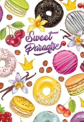 Opakowanie Notatnik ozdobny 143x210/80K kratka Słodkości