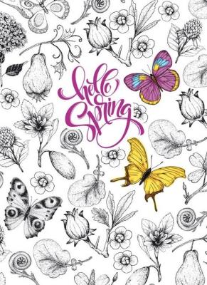 Opakowanie Notatnik ozdobny 145x197/80K TW Motyle