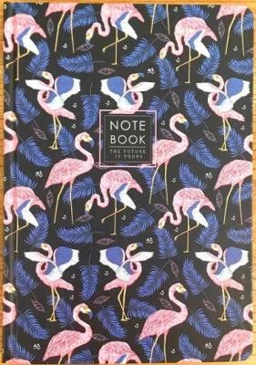 Opakowanie Notatnik ozdobny A5/64K kratka TW Flamingi
