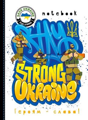 Opakowanie Notatnik ozdobny A5/64K kratka TW Strong siła