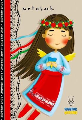 Opakowanie Notatnik ozdobny A6/64K kratka TW Anioł