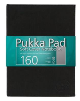 Notatnik Pukka Pad B5 Soft Cover czarny. Wydawca: Pukka Pads. SmakLiter.pl Opakowanie Notatnik Pukka Pad B5 Soft Cover czarny