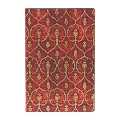Opakowanie Notatnik w linie Paperblanks Red Velvet Mini Flexi