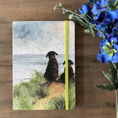 Opakowanie Notatnik z gumką A5 LCN25 Psy na wydmach