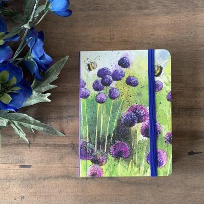 Opakowanie Notatnik z gumką A6 SCN20 Kwiaty czosnku