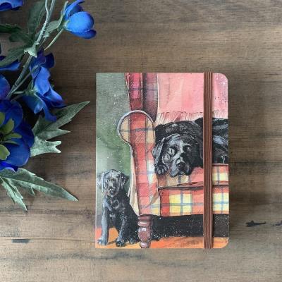 Opakowanie Notatnik z gumką A6 SCN32 Psy Sophie&Scarlett