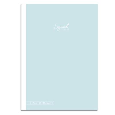 Opakowanie Notatnik z naklejkami B5 linia 7mm zielonkawy