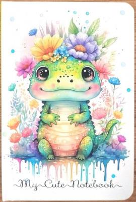 Opakowanie Notatnik140x95/64K kratka Krokodyl FRESH