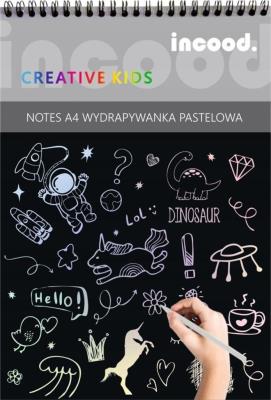 Opakowanie Notes A4 wydrapywanka pastelowa