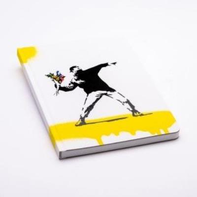 Opakowanie Notes A5/128K Banksy - The Flower Thrower