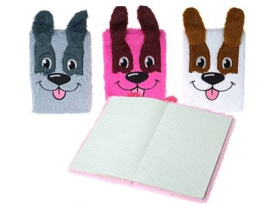 Opakowanie Notes A5/40K pluszowy MIX