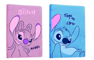 Opakowanie Notes A5/80K linia z pluszową okładką Stitch mix