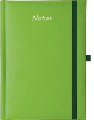 Opakowanie Notes A5 Albit z gumką kratka seledynowy