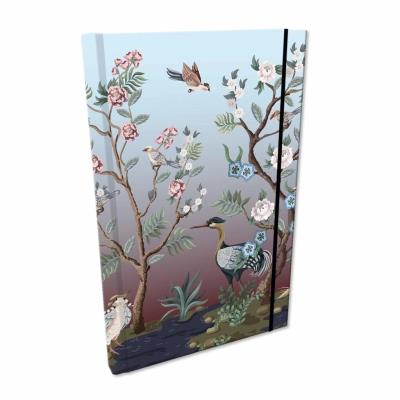 Opakowanie Notes A5 kratka Soft Touch Botanique zachód