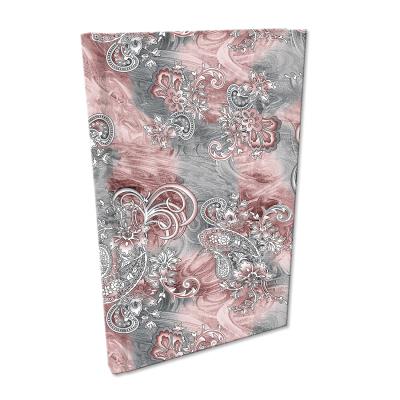 Opakowanie Notes A5 kratka Soft Touch Paisley szare