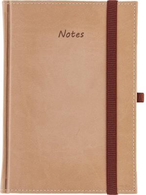 Opakowanie Notes A5 kratka Vivella z gumką beżowy