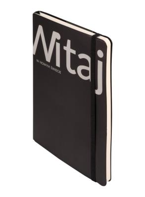 Opakowanie Notes A5 kratka Witaj czarny